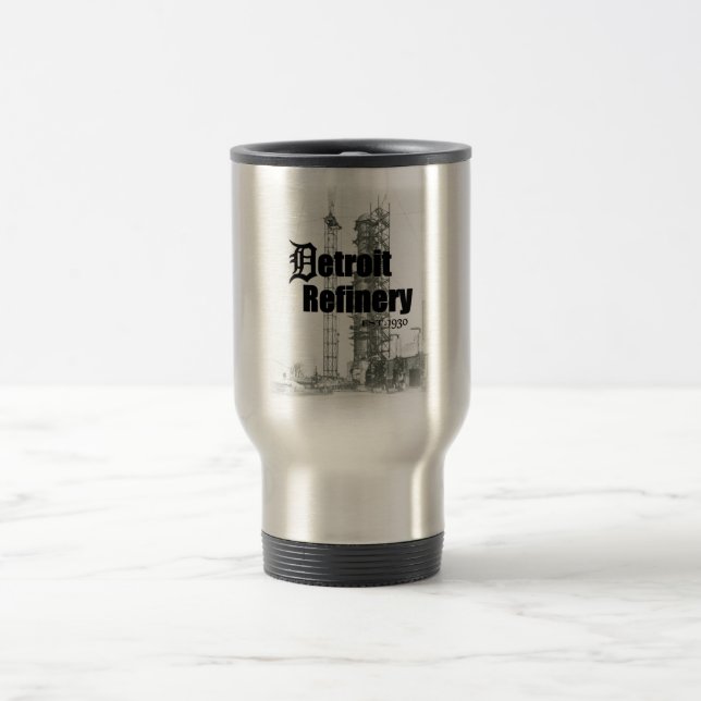 Refinería Est de Detroit. 1930 - taza del viaje (Centro)