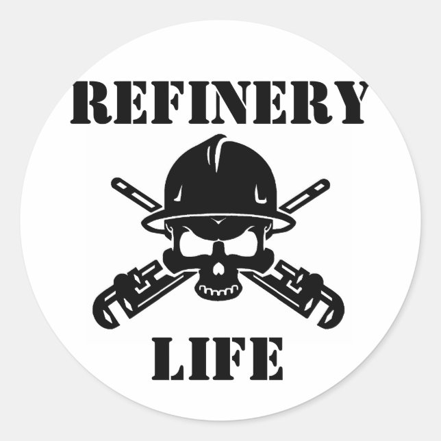 Refinery Life Pegatina (Anverso)