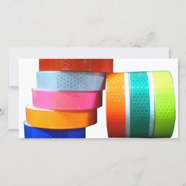 Reflectores de cinta de Pegatina de PVC reflectant (Anverso)