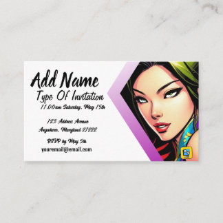 Reflejar La Invitación Para Ella