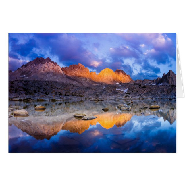 Reflejo de montaña, California (Anverso (Horizontal))