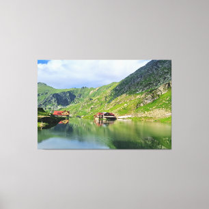 Reflejo del lago Balea – Impresión alpina de los C
