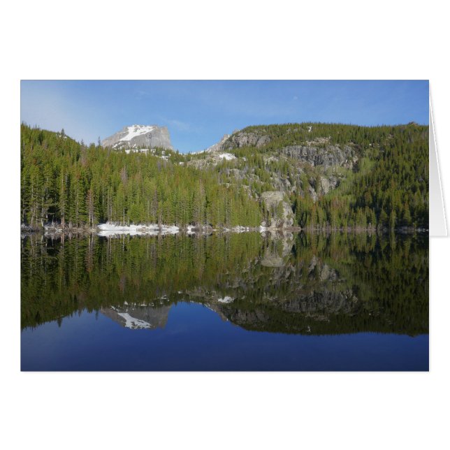 Reflejo del lago Bear I (Anverso (Horizontal))