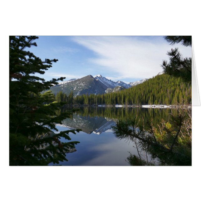 Reflejo del lago Bear III (Anverso (Horizontal))