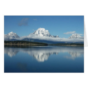 Reflejo del Monte Moran en Grand Teton
