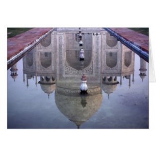 reflejo del Taj Mahal, Agra, Uttar Pradesh,