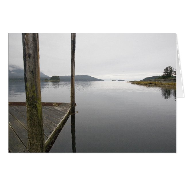 Reflejo emparedado de Funter Bay, Alaska (Anverso (Horizontal))