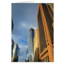 Reflejos de rascacielos de Nueva York