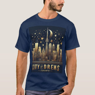Reflejos Dorados - Camiseta de la Ciudad de Toront