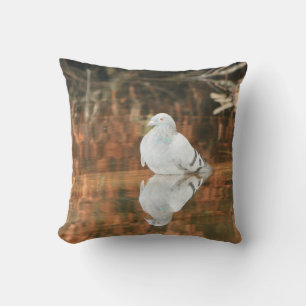 Reflexión - almohada decoradora de pichón