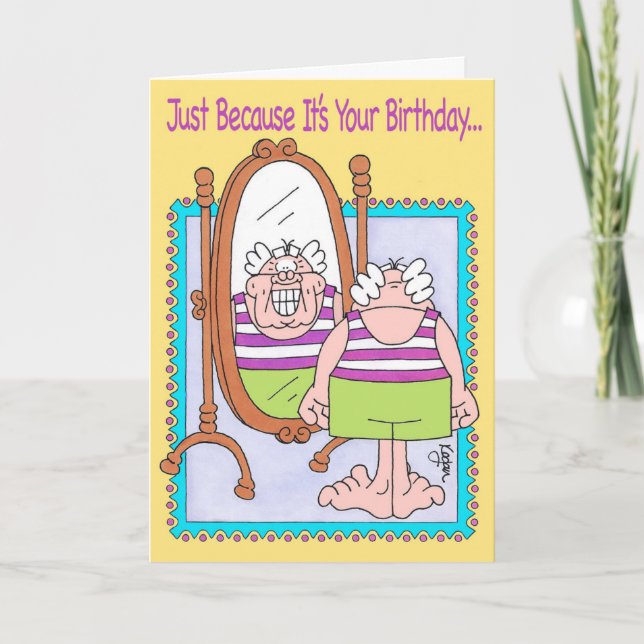 REFLEXIÓN DE LA tarjeta de cumpleaños BEACHNIK (Anverso)