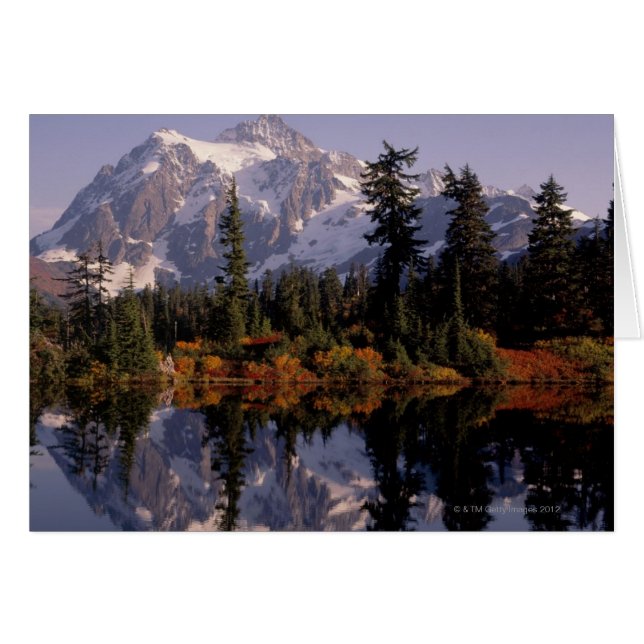Reflexión de Mount Shuksan (Anverso (Horizontal))