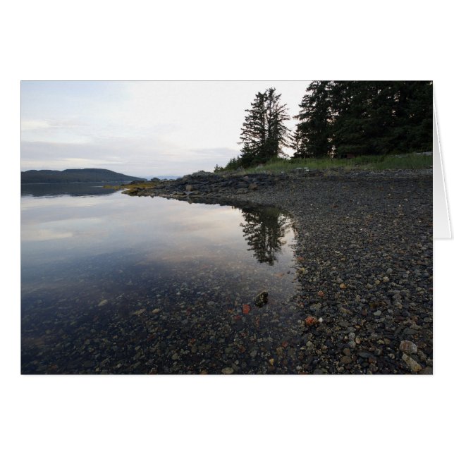 Reflexión del atardecer (Anverso (Horizontal))