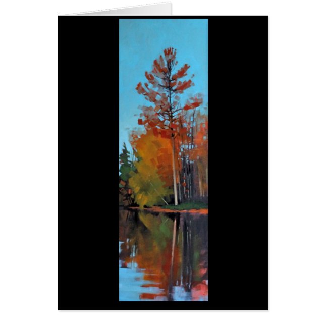 Reflexión del pino rojo (Frente)