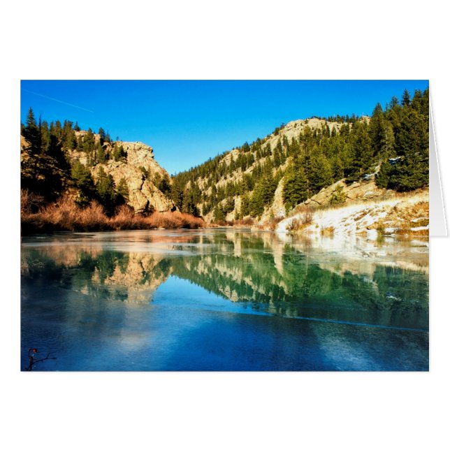 Reflexión en el cañón Elevenemle (Anverso (Horizontal))