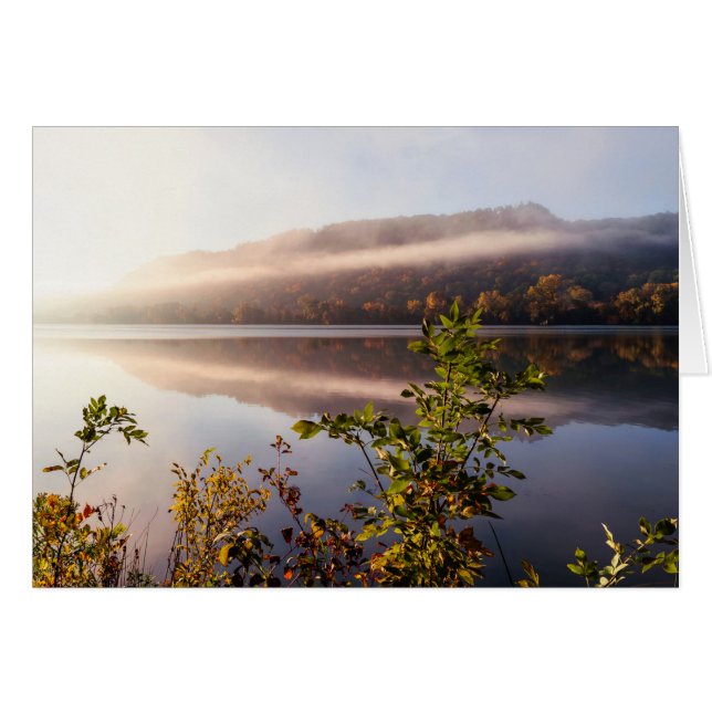 Reflexión en tiras de niebla (Anverso (Horizontal))