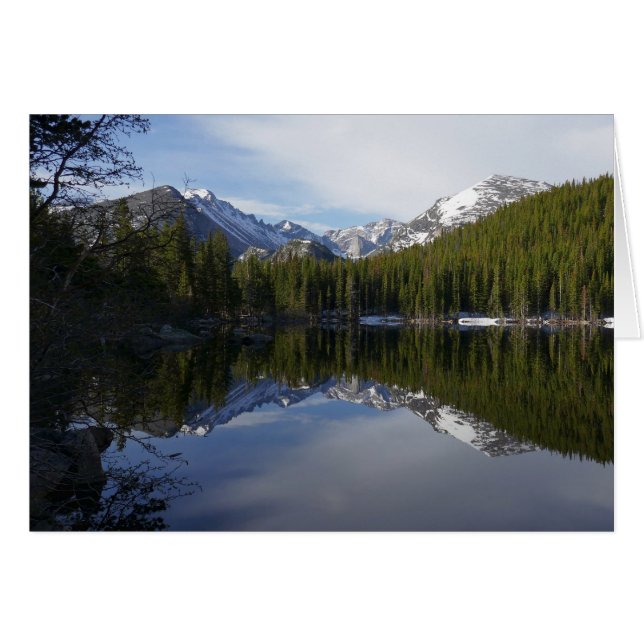 Reflexión II del lago Bear (Anverso (Horizontal))