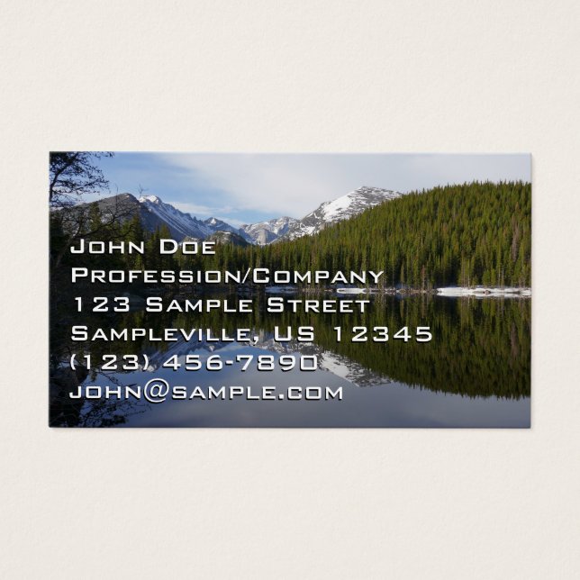 Reflexión II del lago Bear (Frente)