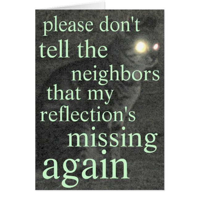 reflexión que falta (Frente)