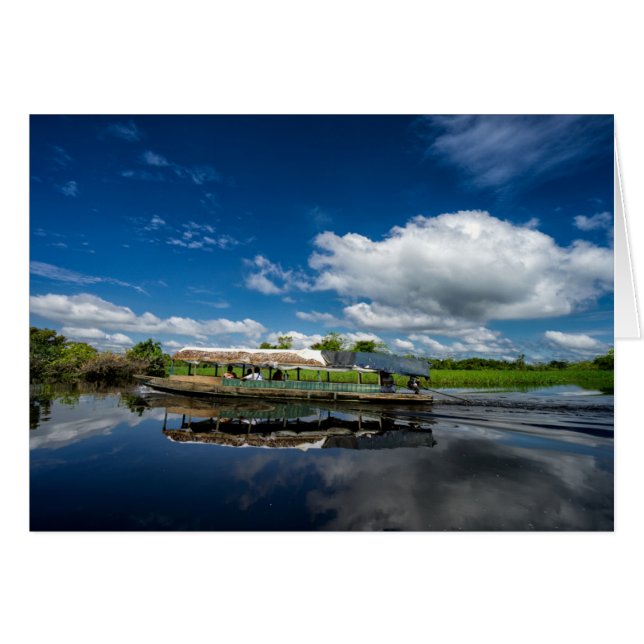 Reflexión sobre barcos turísticos (Anverso (Horizontal))