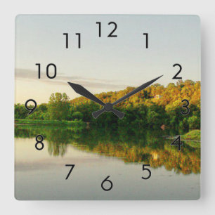 Reflexiones 2 reloj de pared