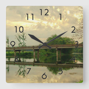 Reflexiones 9 Reloj de pared