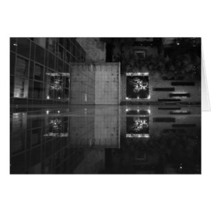 Reflexiones de la ciudad de Noir, tarjeta