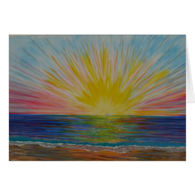 Reflexiones de la puesta del sol (Anverso (Horizontal))