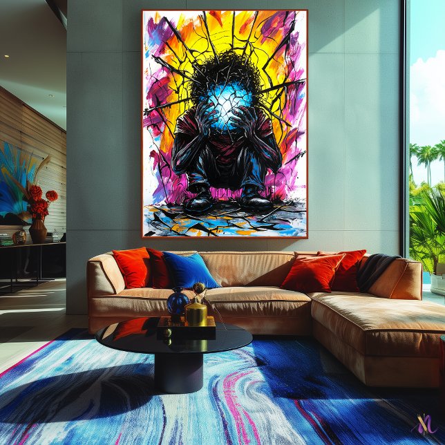 Reflexiones destrozadas - Arte expresionista surre (Subido por el creador)