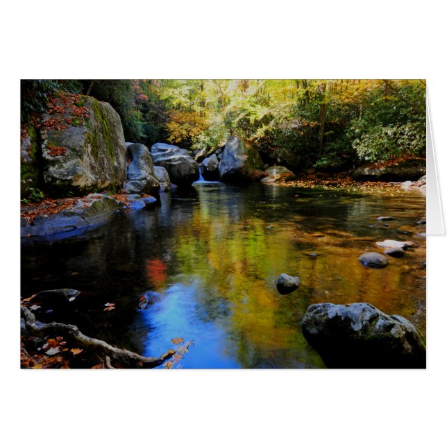 Reflexiones en la cala grande (Anverso (Horizontal))