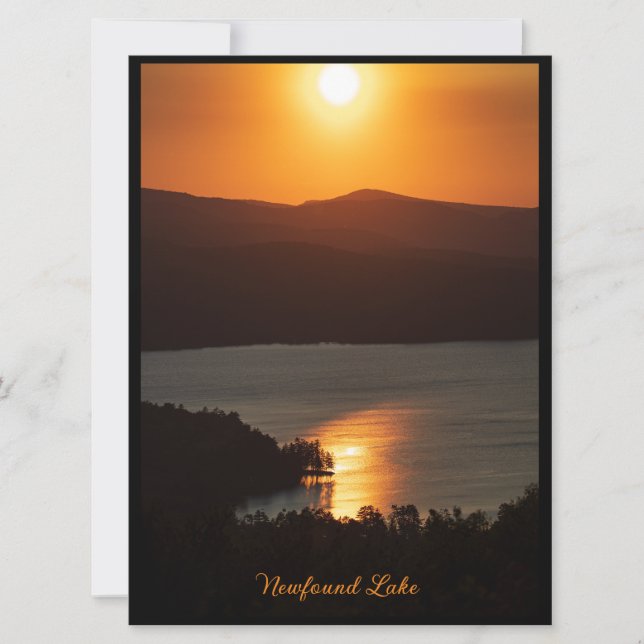 Reflexiones sobre la puesta del sol en un nuevo la (Anverso)