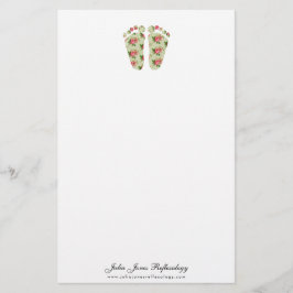 reflexología quiropodia pies podiatía no papel