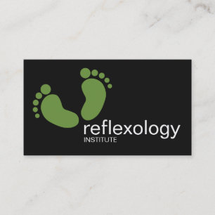 Reflexology Podology y tarjeta de visita del No1