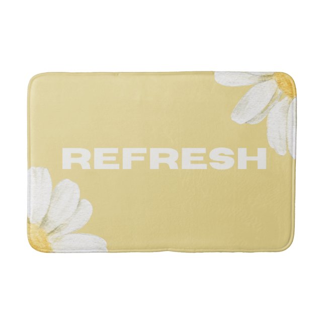 Refrescar Alfombra de baño Daisy (Anverso)