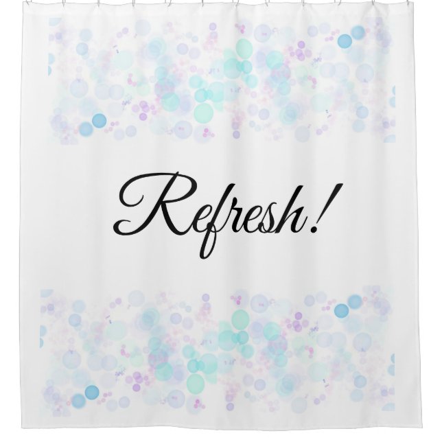 Refrescar cortina de ducha (Anverso)