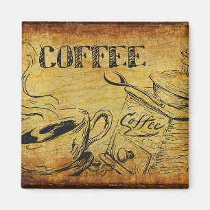 Refrigerador de café imán