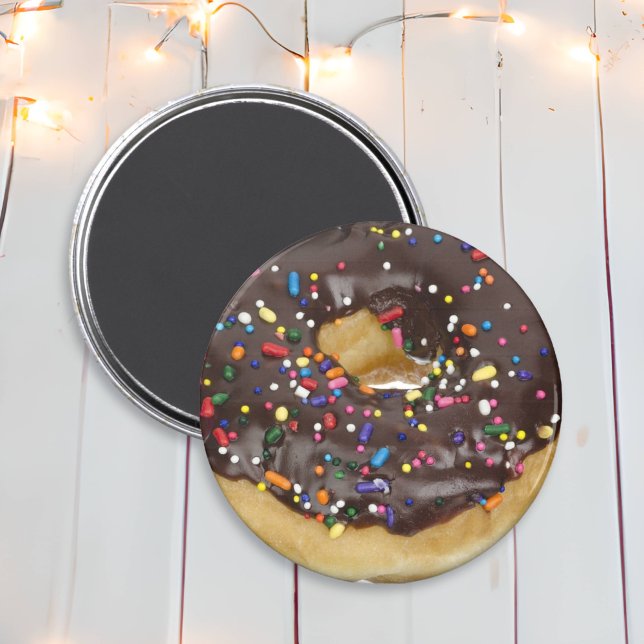 Refrigerador de donut de chocolate o imán de taqui (Subido por el creador)