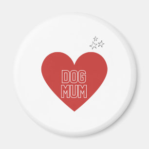 Refrigerador de mamá de perro imán