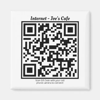 Refrigerador imán con código QR