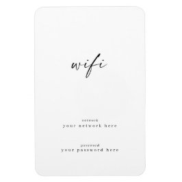 Refrigerador imán de información WiFi