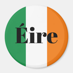 Refrigerador imán Éire con bandera de Irlanda