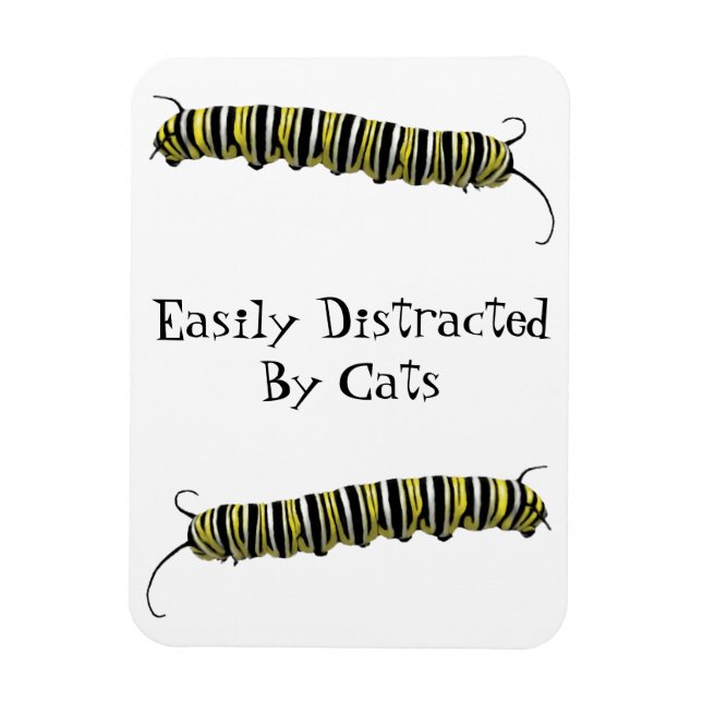 Refrigerador imán fácilmente distrado por gatos (Vertical)