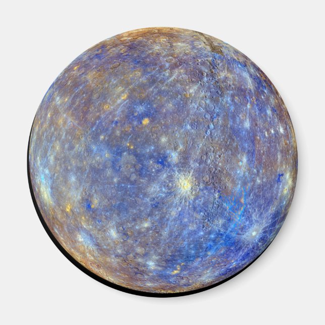 Refrigerador Planet Mercury o imán Locker (Frente)
