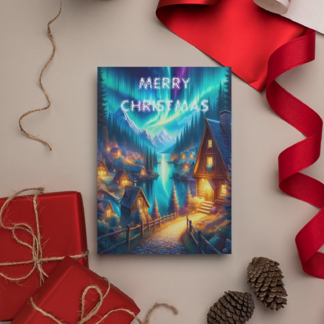 Refugio de soledades: tarjeta de Navidad de retiro (Subido por el creador)