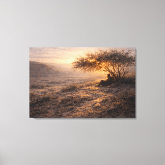 Refugio y Fuerza | Arte de Paisaje | Estirado