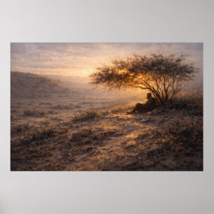 Refugio y Fuerza Arte de Paisaje Póster