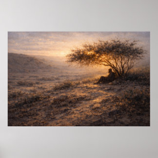 Refugio y Fuerza | Arte de Paisaje | Póster