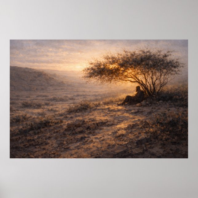 Refugio y Fuerza | Arte de Paisaje | Póster (Frente)