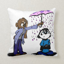 Regado con la almohada del amor