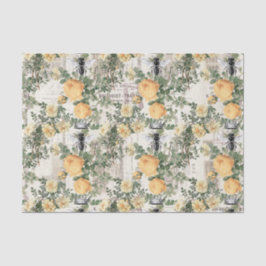 Regal Queen Bee W/Rosas Amarillas En Papel Fench 